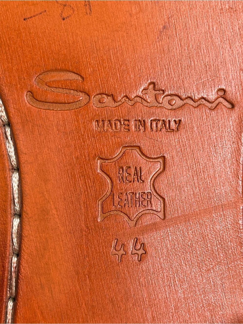 Santoni Leather Oxford Shoes size 44(USA 11) - Picture 12 of 14
